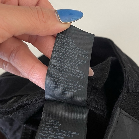 Allsaints Stilt Jet Black Skinny Jeans - Picture 7 of 16